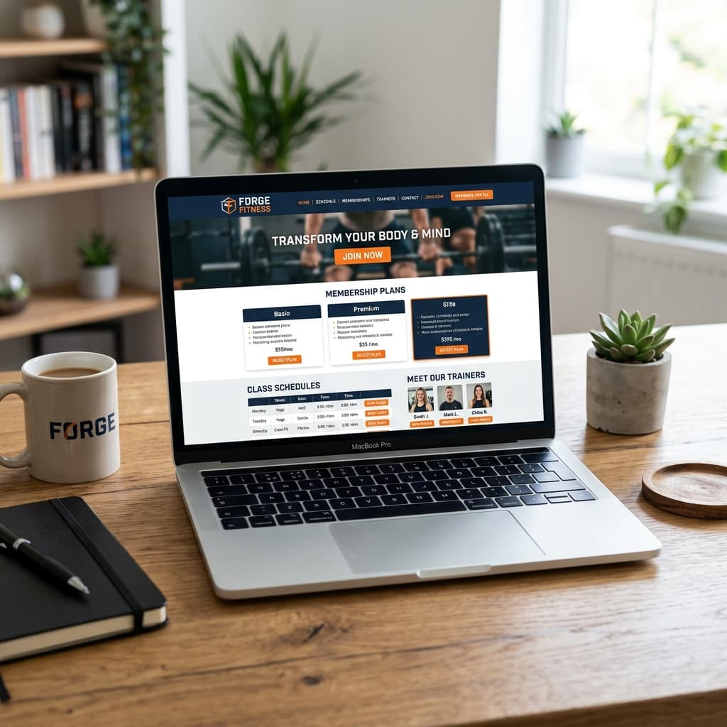 Website design for Gyms & Fitness