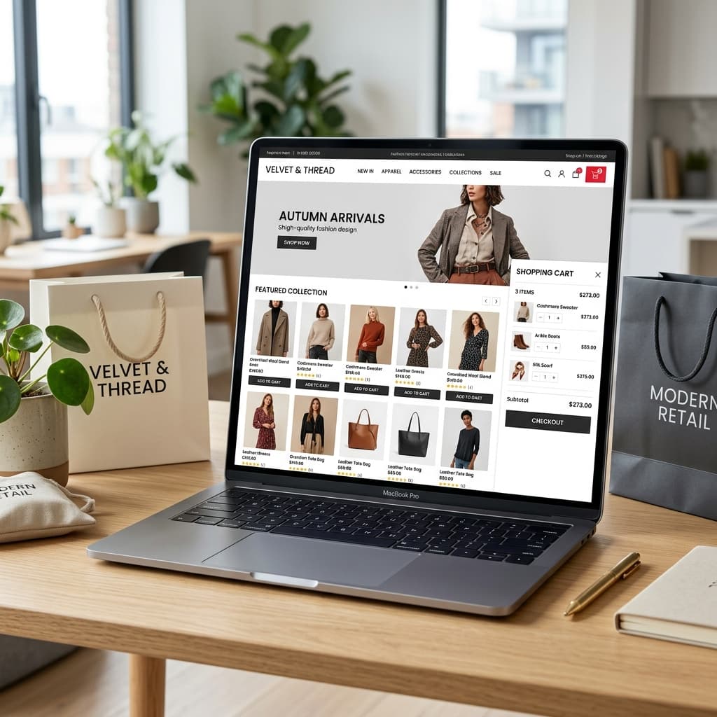 Website design for Retail & E-commerce